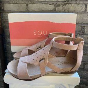 Soul -Avonlee,Vintage Mauve Sandals-